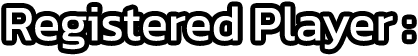 Registered Player